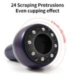 Appareil de Massage Ventouse Électrique et Scraping 3en1 Aspiration Réglable 9 Niveaux - 1 جهاز الحجامة والتدليك الكهربائي الذكي 3 في
