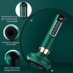 Appareil de Massage GuaSha Ventouse Électrique Rechargeable USB, Chauffant et Anti-Cellulite - جهاز مساج الغواشا والحجامة الكهربائي
