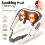 Appareil de Massage Sans Fil pour Cou et Épaules avec Chaleur Apaisante SH-168 - جهاز مساج الرقبة والكتفين اللاسلكي مع خاصية التسخين