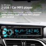 Autoradio Bluetooth 1DIN 7 Couleurs LED et Charge Rapide 2.1A Pioneer 9900 - راديو سيارة بلوتوث