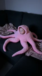 Costume Bébé Pieuvre Doux et Confortable – زيّ أطفال على شكل أخطبوط ناعم ومريح