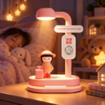 Veilleuse Rechargeable en Silicone avec 3 Niveaux de Lumière - مصباح ليلي للأطفال من السيليكون قابل للشحن
