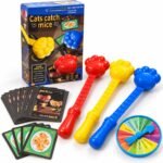 Jeu de Réflexe Cats Catch Mice avec Cartes et Pattes de Chat - لعبة القطط والفئران لتحدي سرعة البديهة ورد الفعل