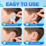 Autocollants Imperméables de Protection des Oreilles pour Bébé – Pièces ملصقات مقاومة للماء لحماية أذن الطفل أثناء الاستحمام والسباحة 30