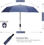 Parapluie Automatique Coupe-Vent avec Protection UV - مظلة أوتوماتيكية مقاومة للرياح وأشعة الشمس