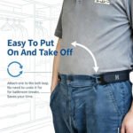 Ceinture Élastique Sans Boucle avec Crochets Métalliques - حزام سروال مطاطي بدون إبزيم بخطافات معدنية