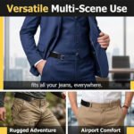 Ceinture Élastique Sans Boucle avec Crochets Métalliques - حزام سروال مطاطي بدون إبزيم بخطافات معدنية